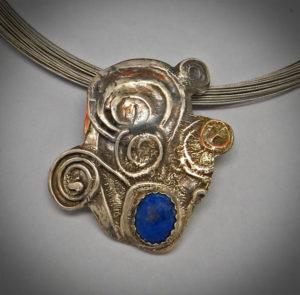 lapis, pendant, daretodream