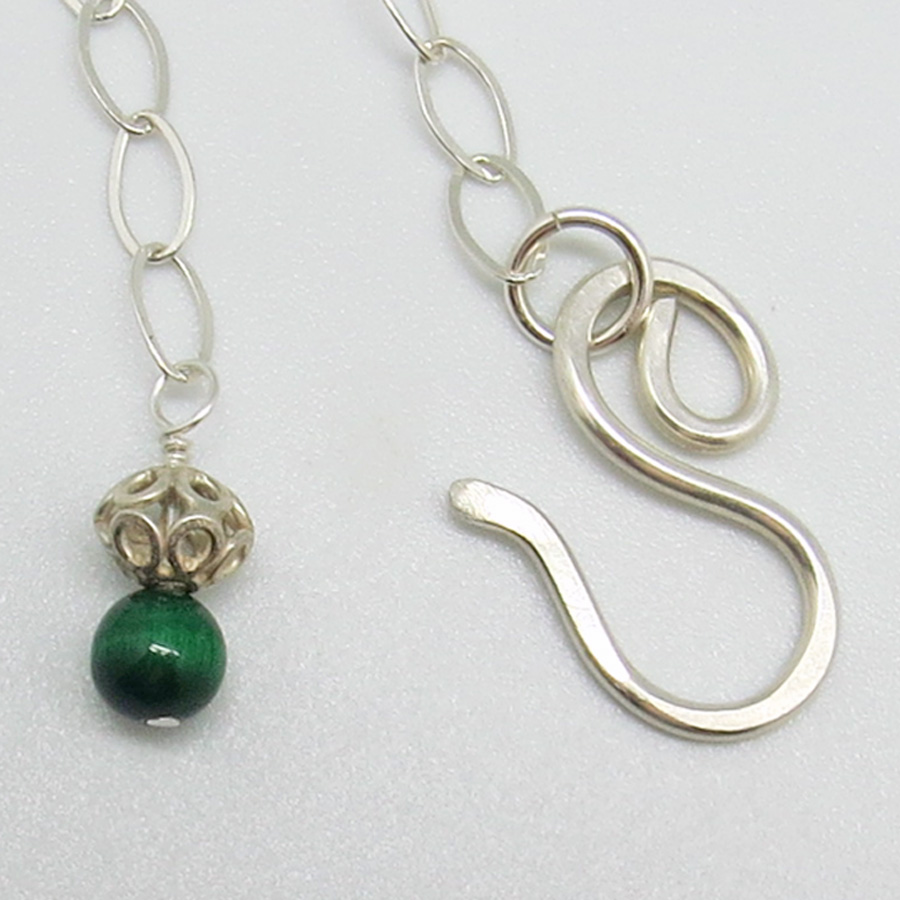 spiral clasp designed for my pendants