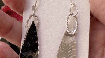petrified palmwood root gems